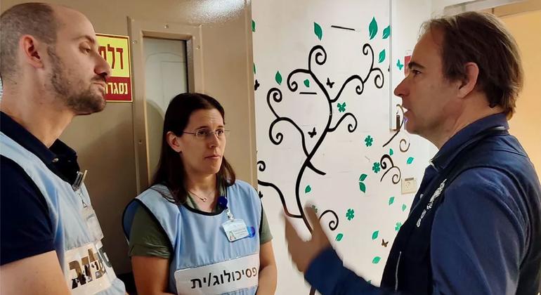 WHO highlights mental health crisis facing Israeli frontline workers one year after October 7 attack